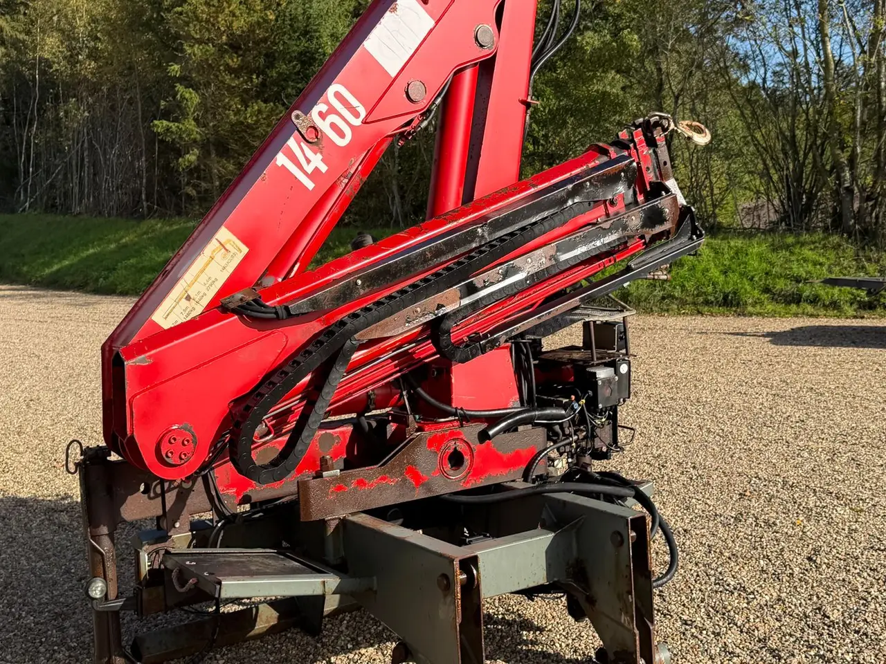 Billede 5 - HMF Kran Monteret med scanreco modtager