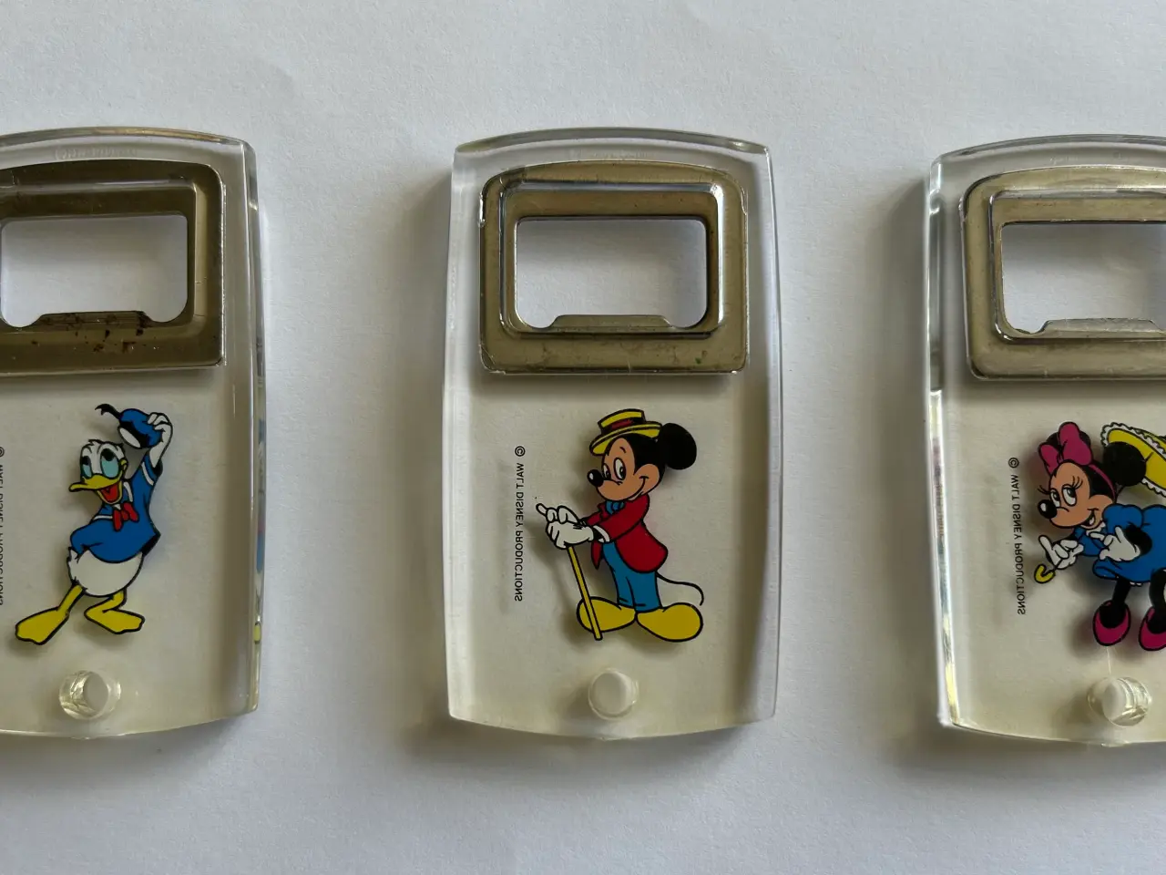 Billede 1 - 3 stk. Disney oplukker, Anders And, Mickey, Minnie