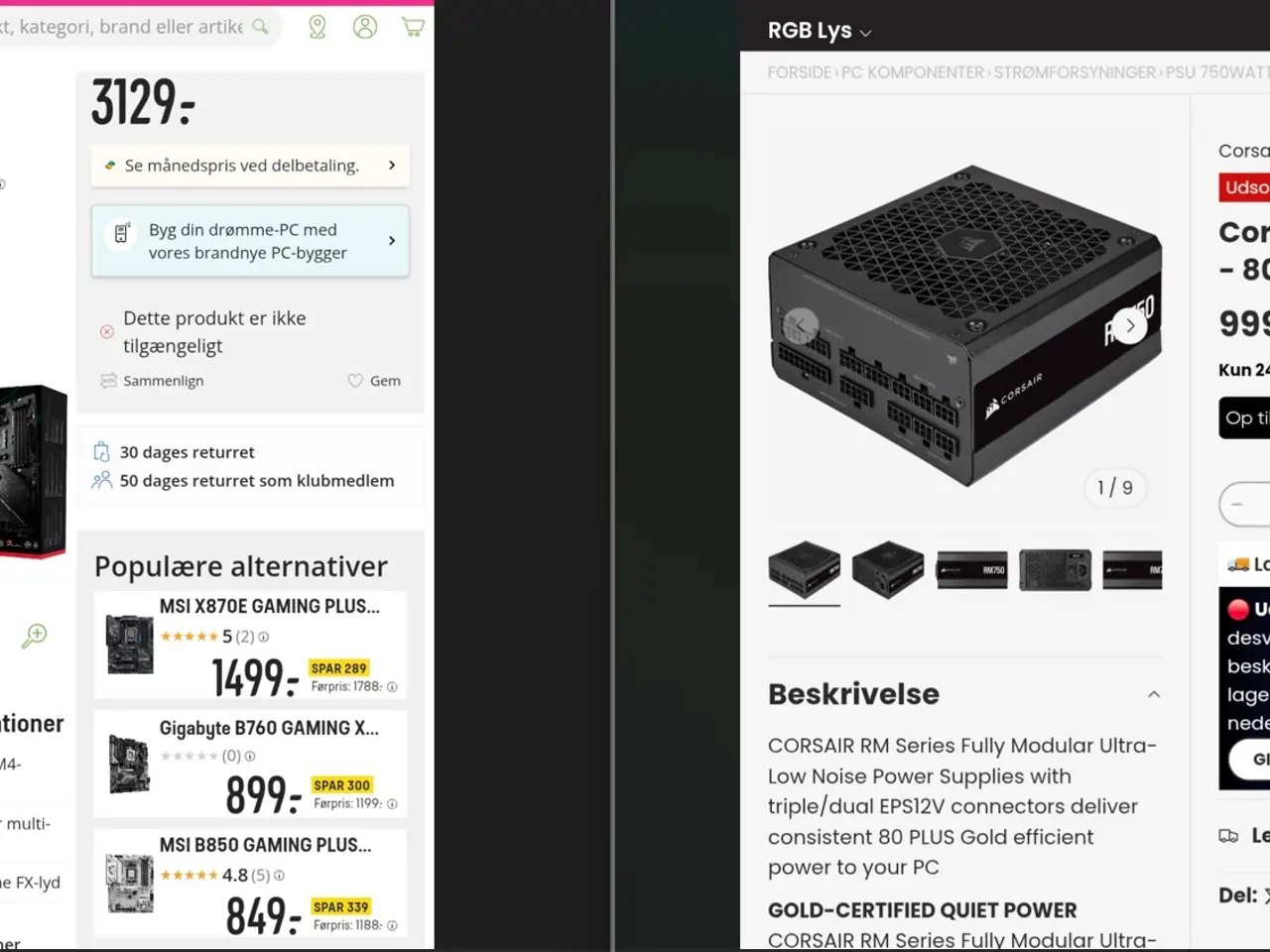 Billede 6 - Asus RTX 3060 O.C Pc + 24" Gaming skærm