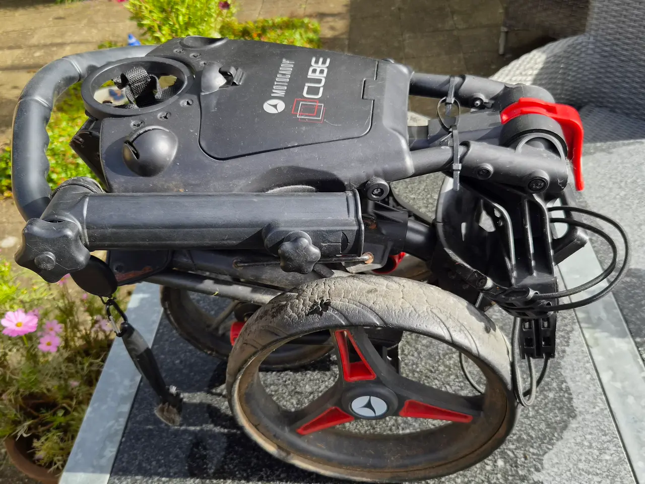 Billede 3 - Motocaddy Golftrolley/m. paraplyholder