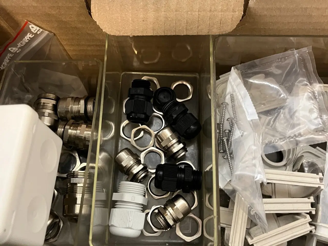 Billede 12 - Detzel Univolt kabel Gland parti PG21 PG29 Plastic
