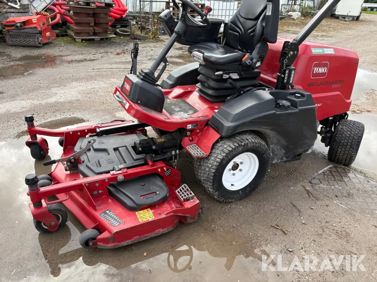 Billede 12 - Græsslåmaskine Toro Groundmaster 3300 crosstrax AVD