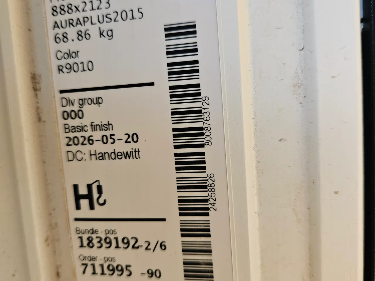 Billede 4 - Alu træ 3 lags vindue