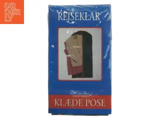 Klædepose til rejsebrug (str. Længde 133,5 bredde 58,5)