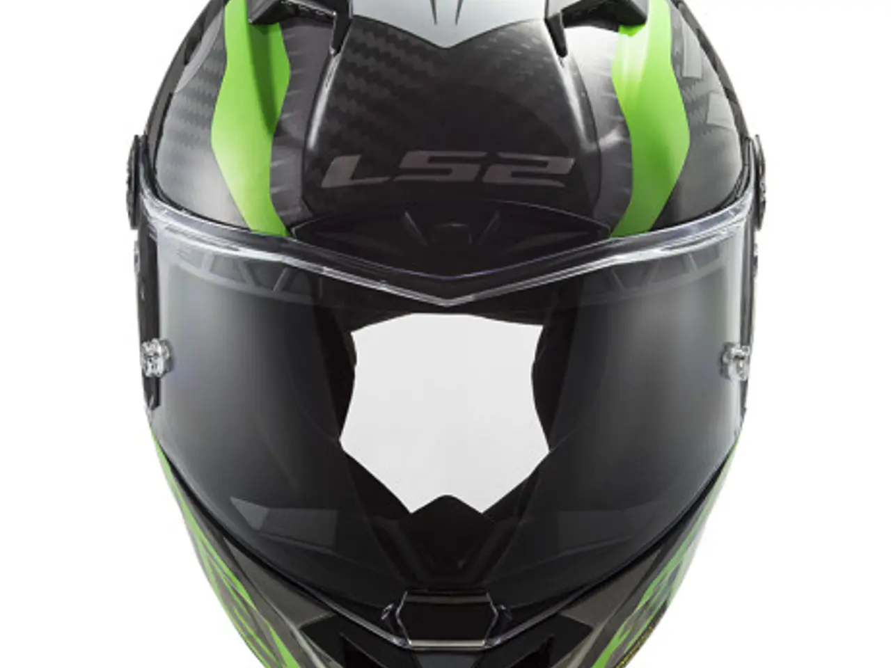 Billede 4 - LS2 Thunder Supra Green White - FØR 4199