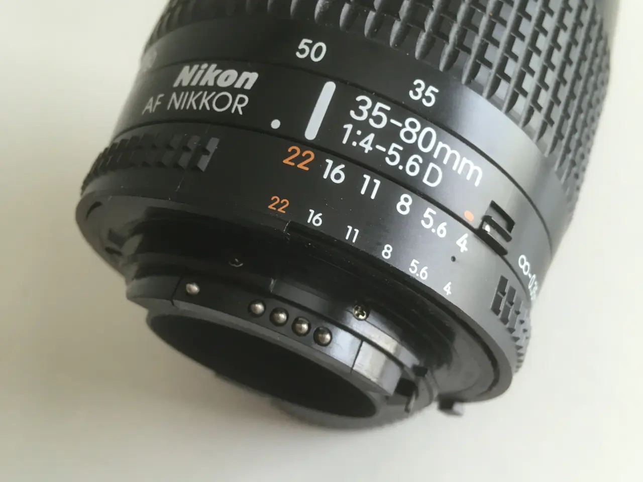 Billede 3 - nikon af nikor 35 - 80  Zoom lens objektiv optik