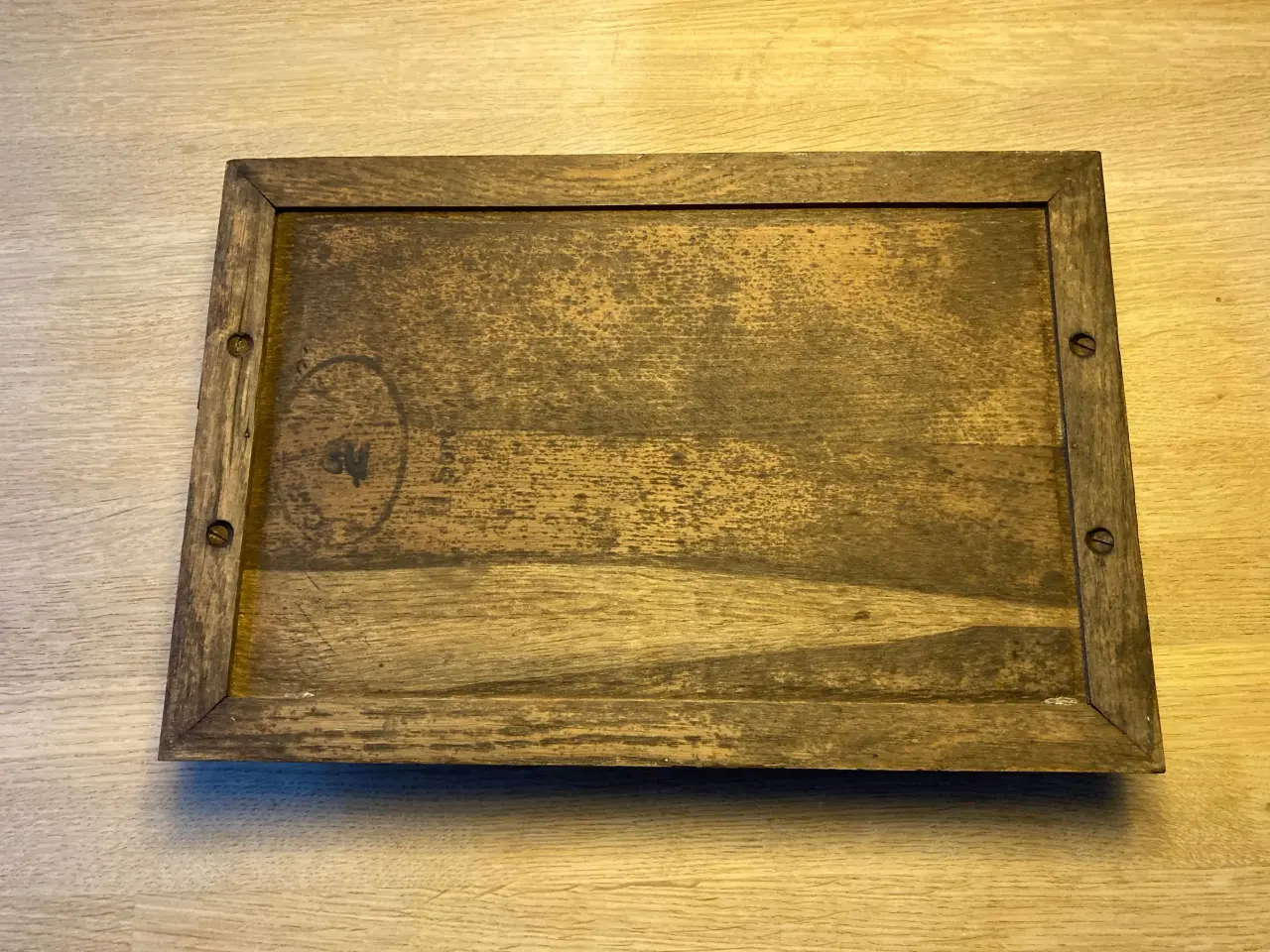 Billede 2 - Antik serveringsbakke