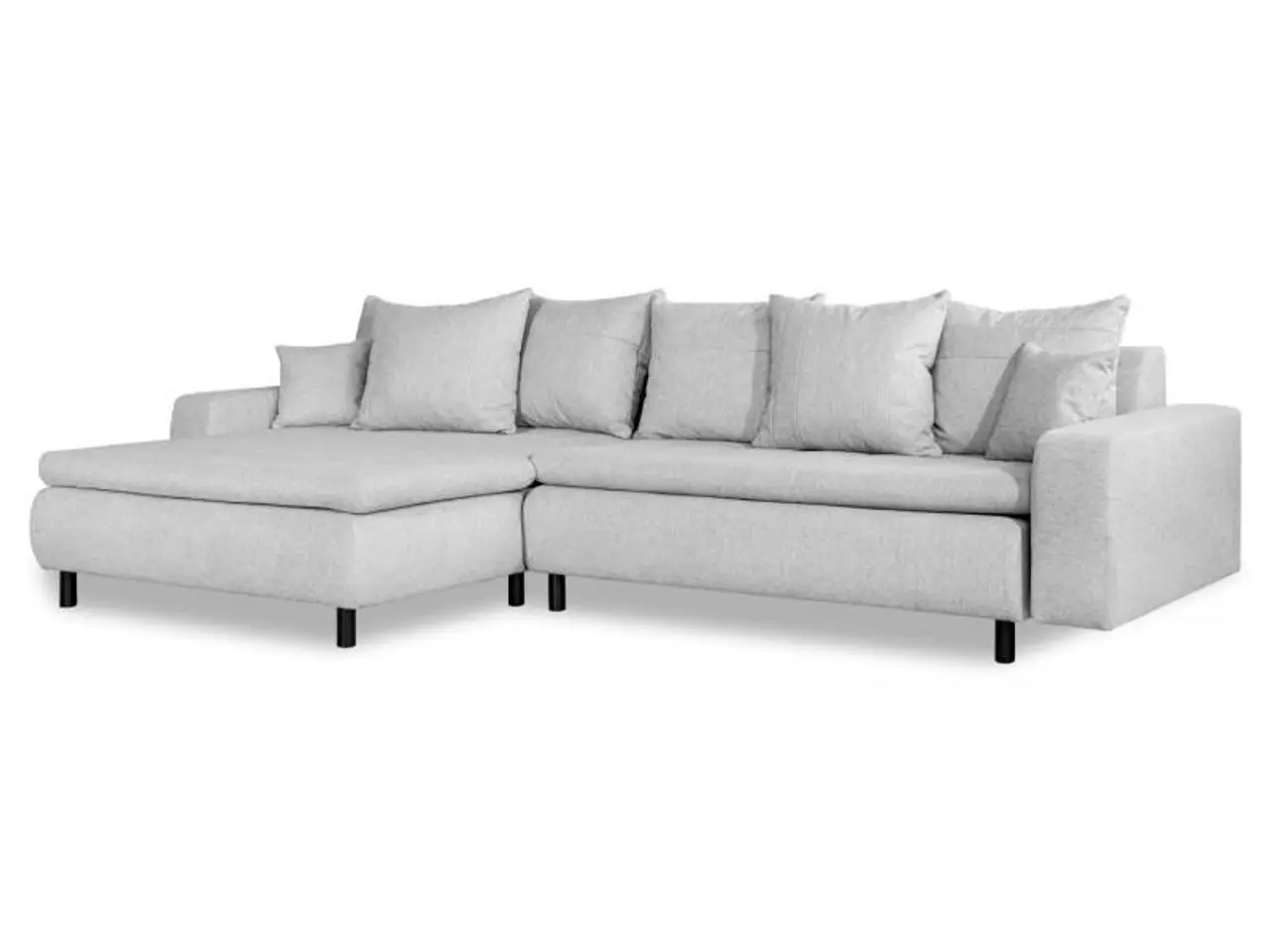 Billede 2 - Miami chaiselongsofa venstrevendt - lysegrå stof, modern living