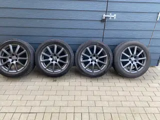 17” alufælge med sommerdæk