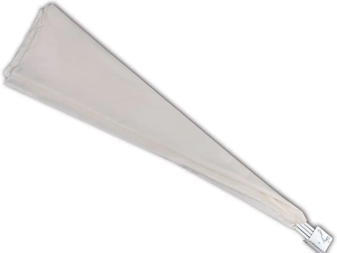 Billede 8 - Sammenklappelig sidemarkise til altan - creme 140 x 140 cm