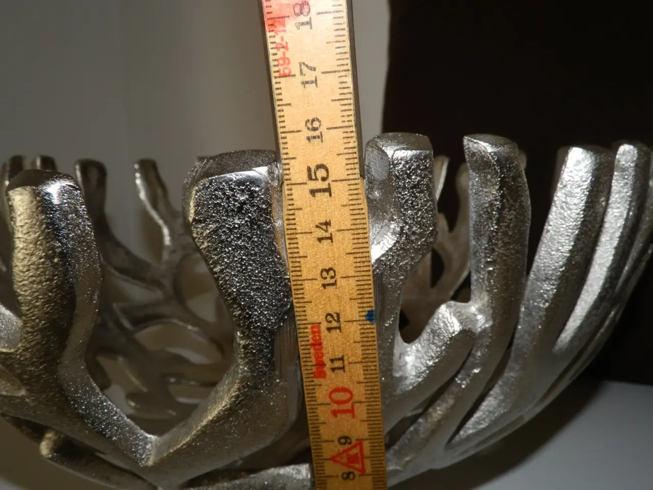 Billede 11 - Furre Hause metal skål, terning og læderpude.