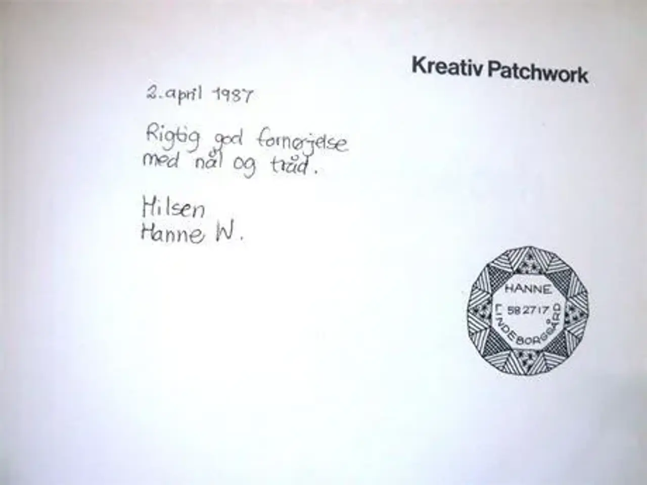 Billede 2 - Kreativ patchwork af Hanne Wellendorph