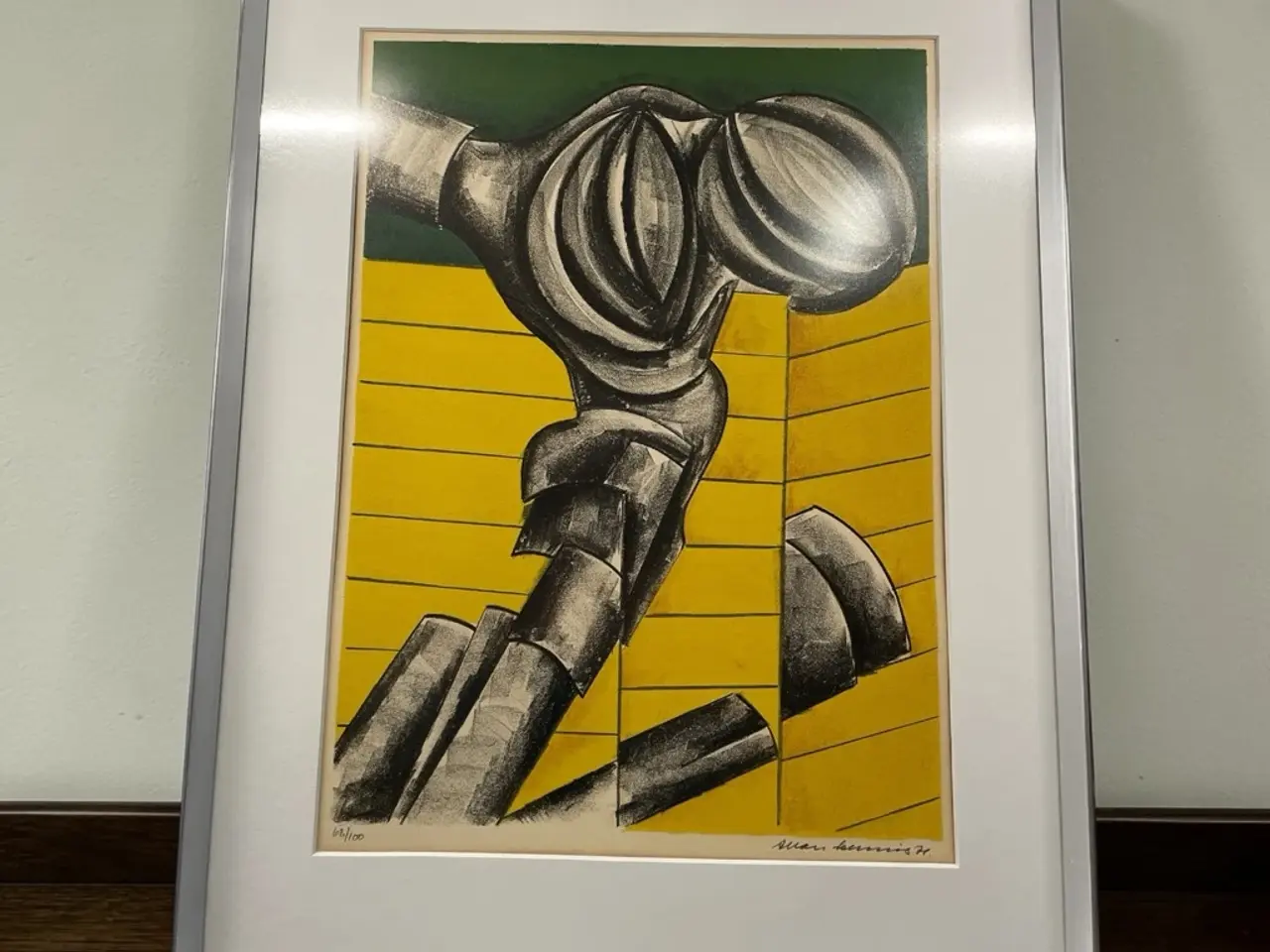 Billede 1 - Litografi fra 1971