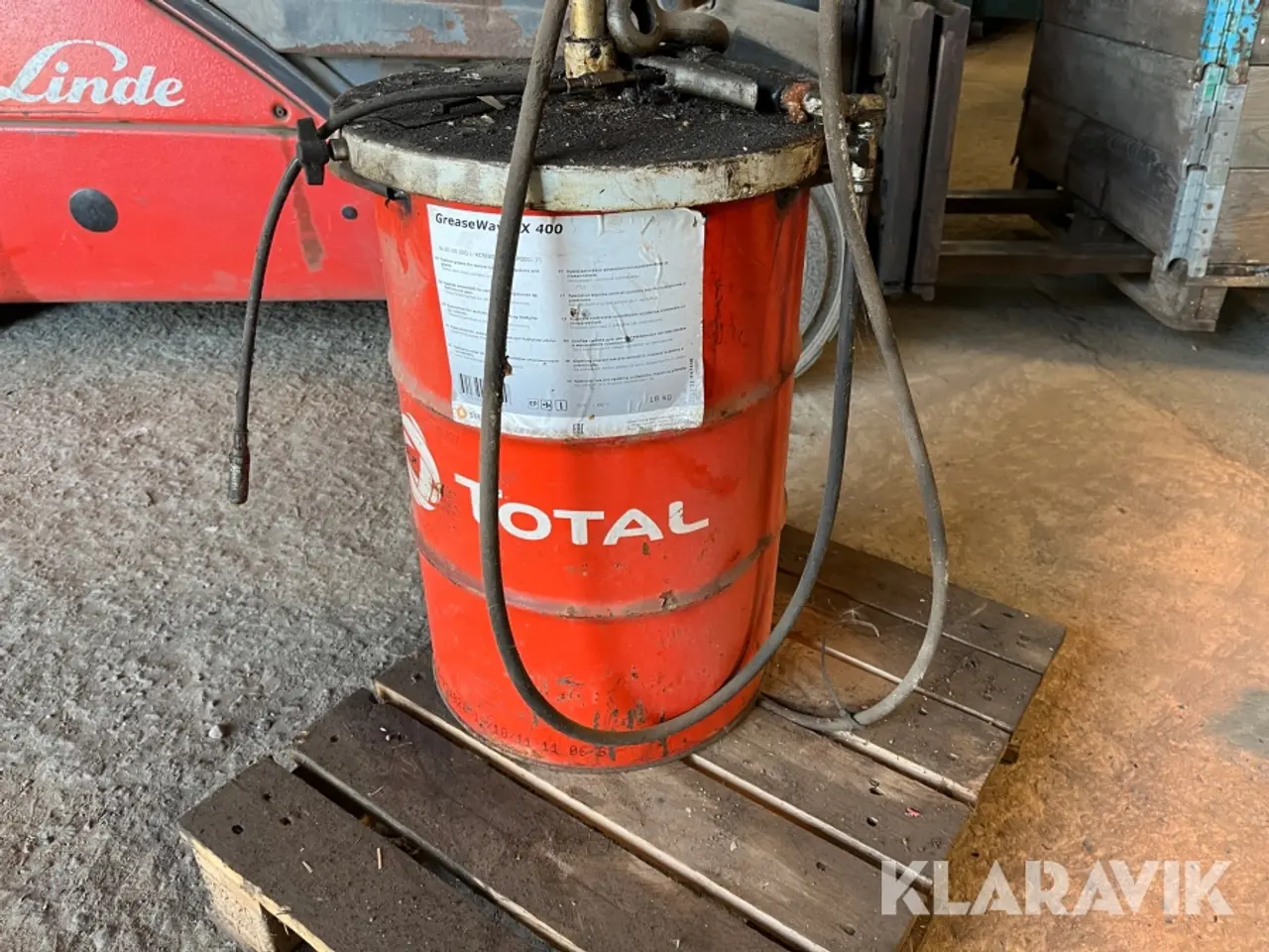 Billede 2 - Fedtpumpe Total GreaseWay LiX 400
