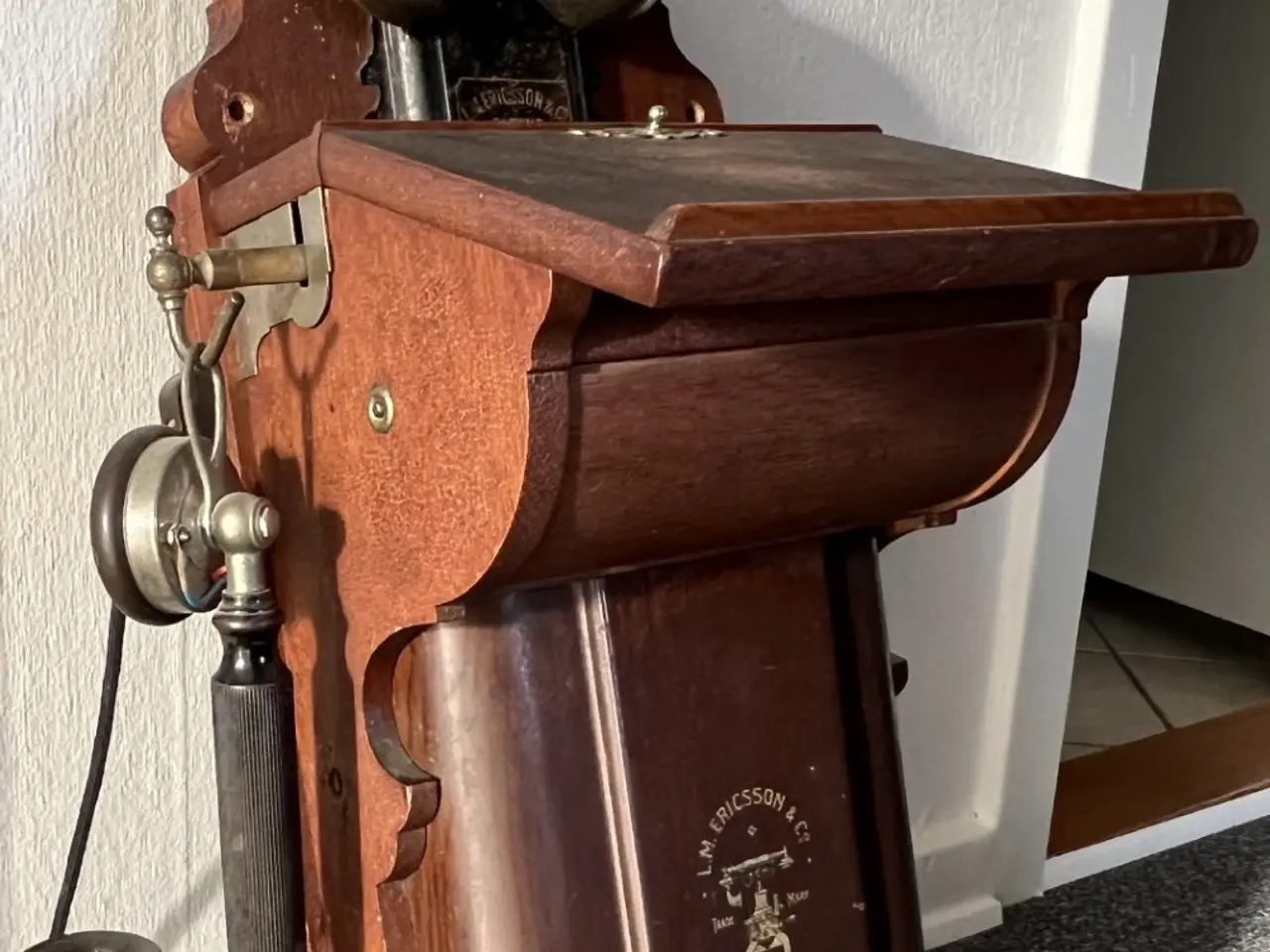Billede 2 - Gammel Telefon fra L M Ericsson Stockholm