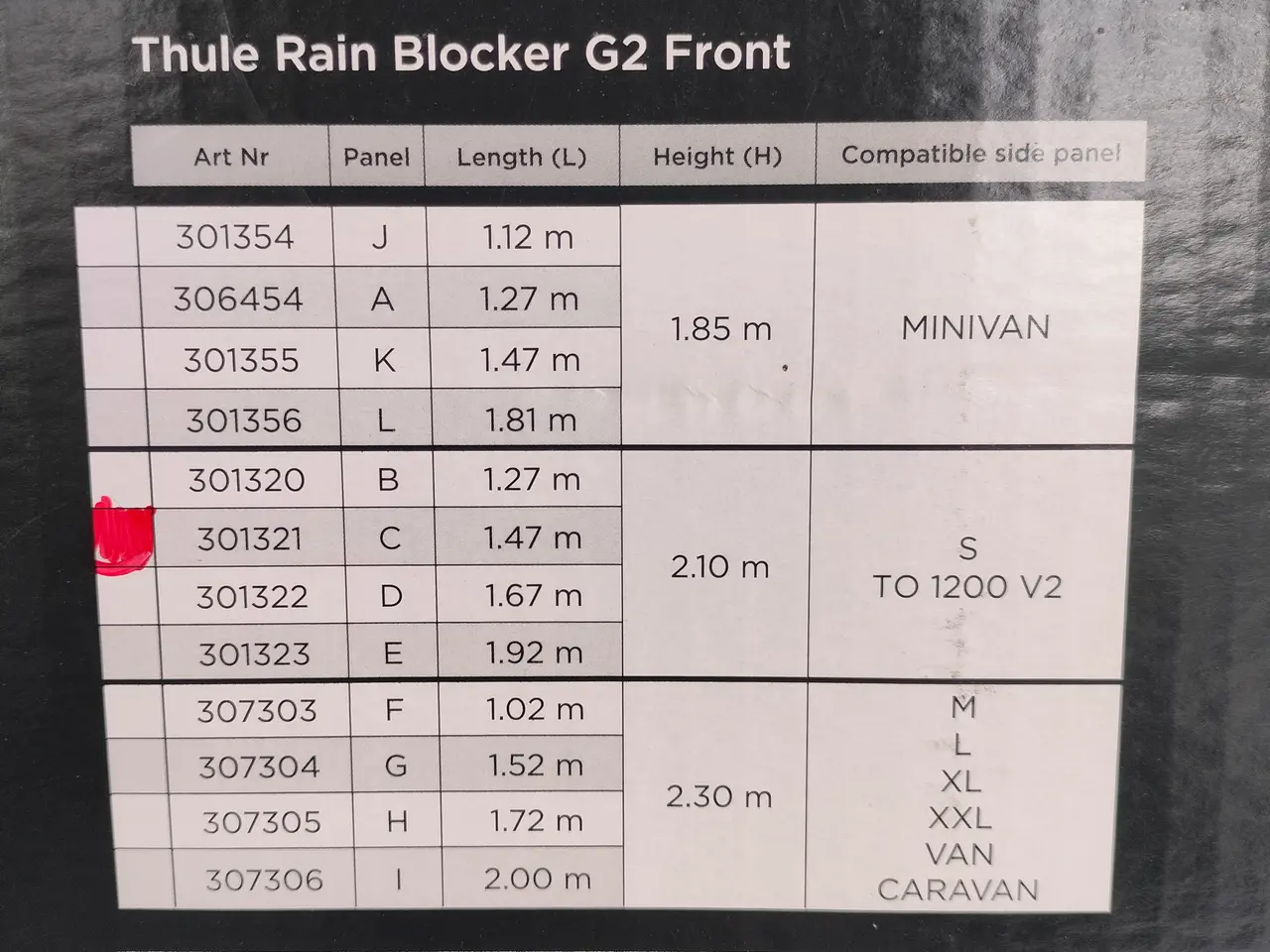 Billede 4 - Thule G2 Markisefrontstykker