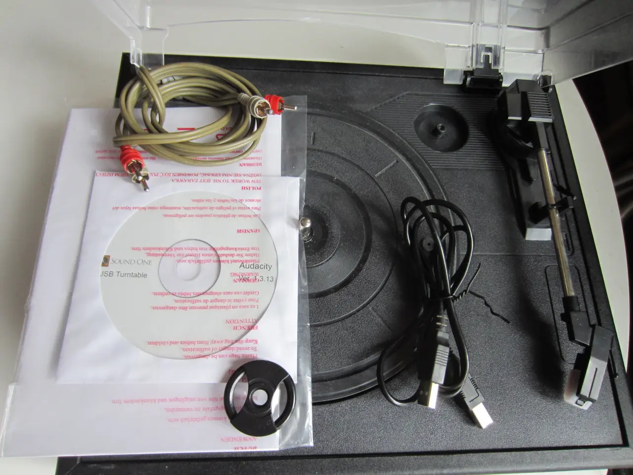 Billede 2 - Sound One pladespiller med USB-stik