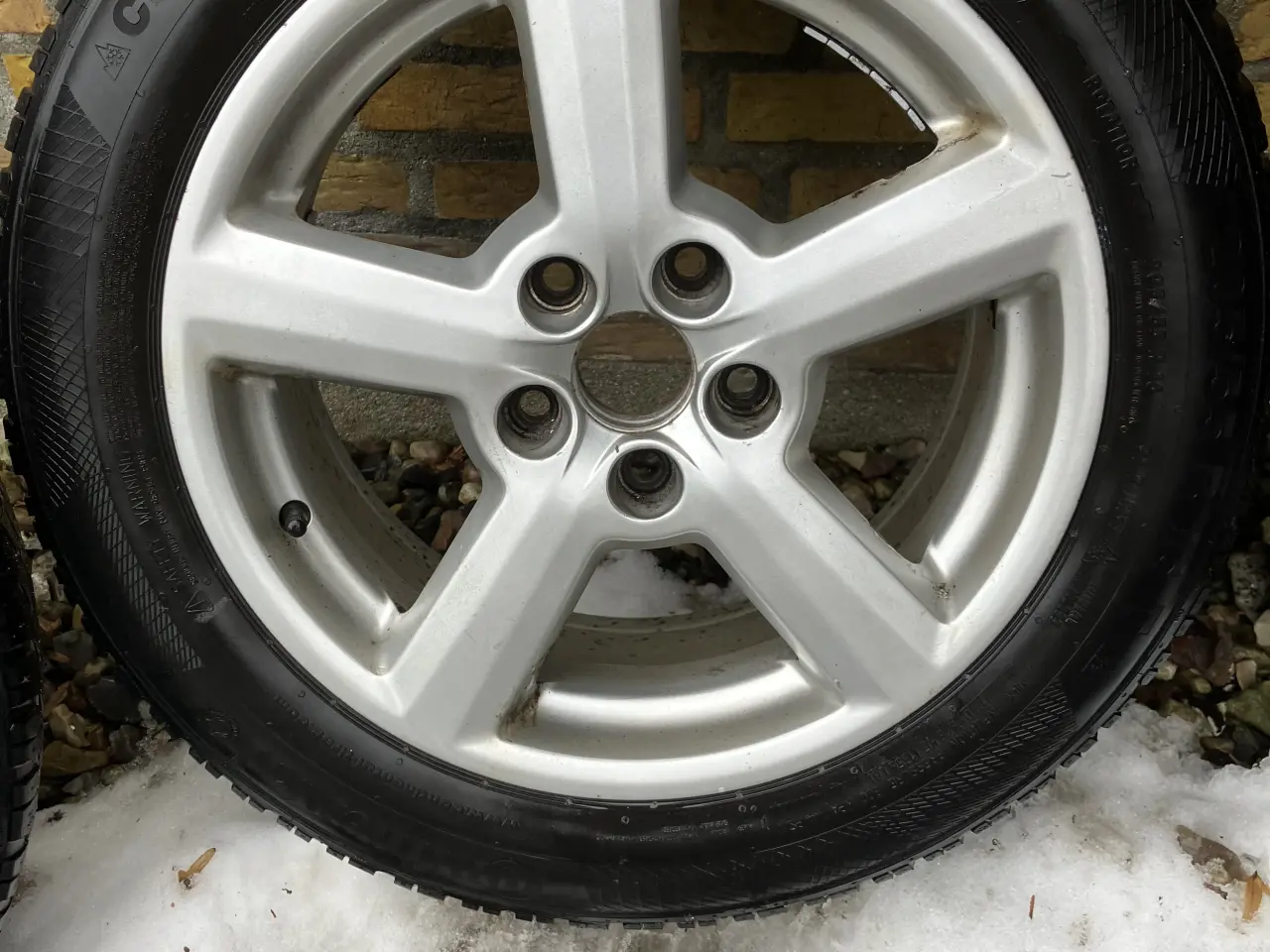 Billede 6 - Vinterdæk på fælge. VW, Seat mfl 5 x 112