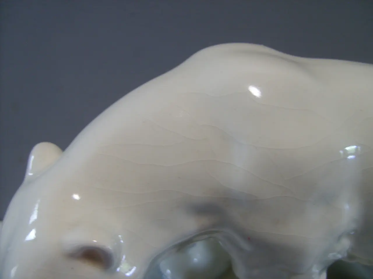 Billede 8 - Stor isbjørn af porcelæn