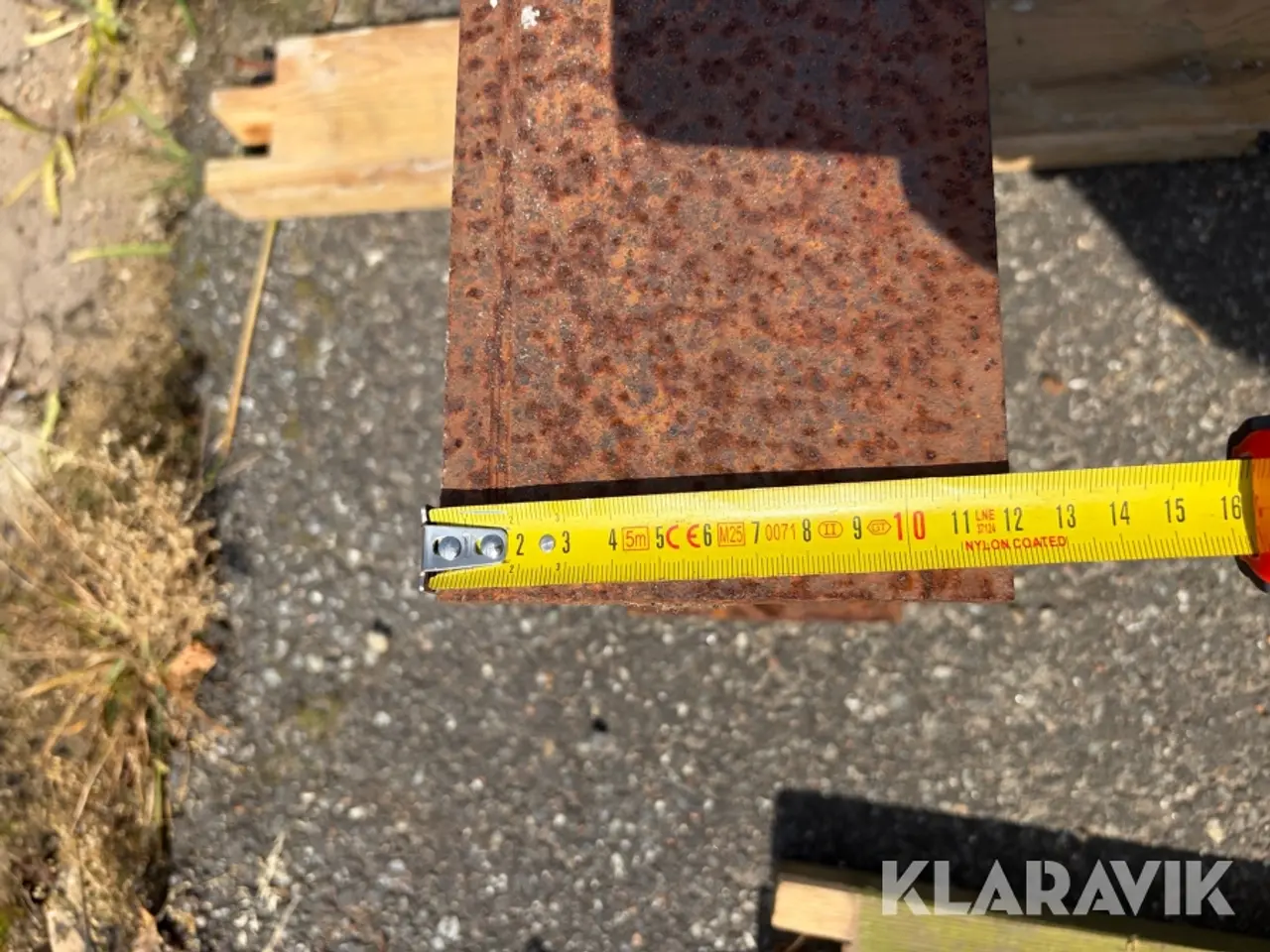 Billede 8 - Stålbjælker, 1 IPE og 2 HEB, 3 Styk afskåret