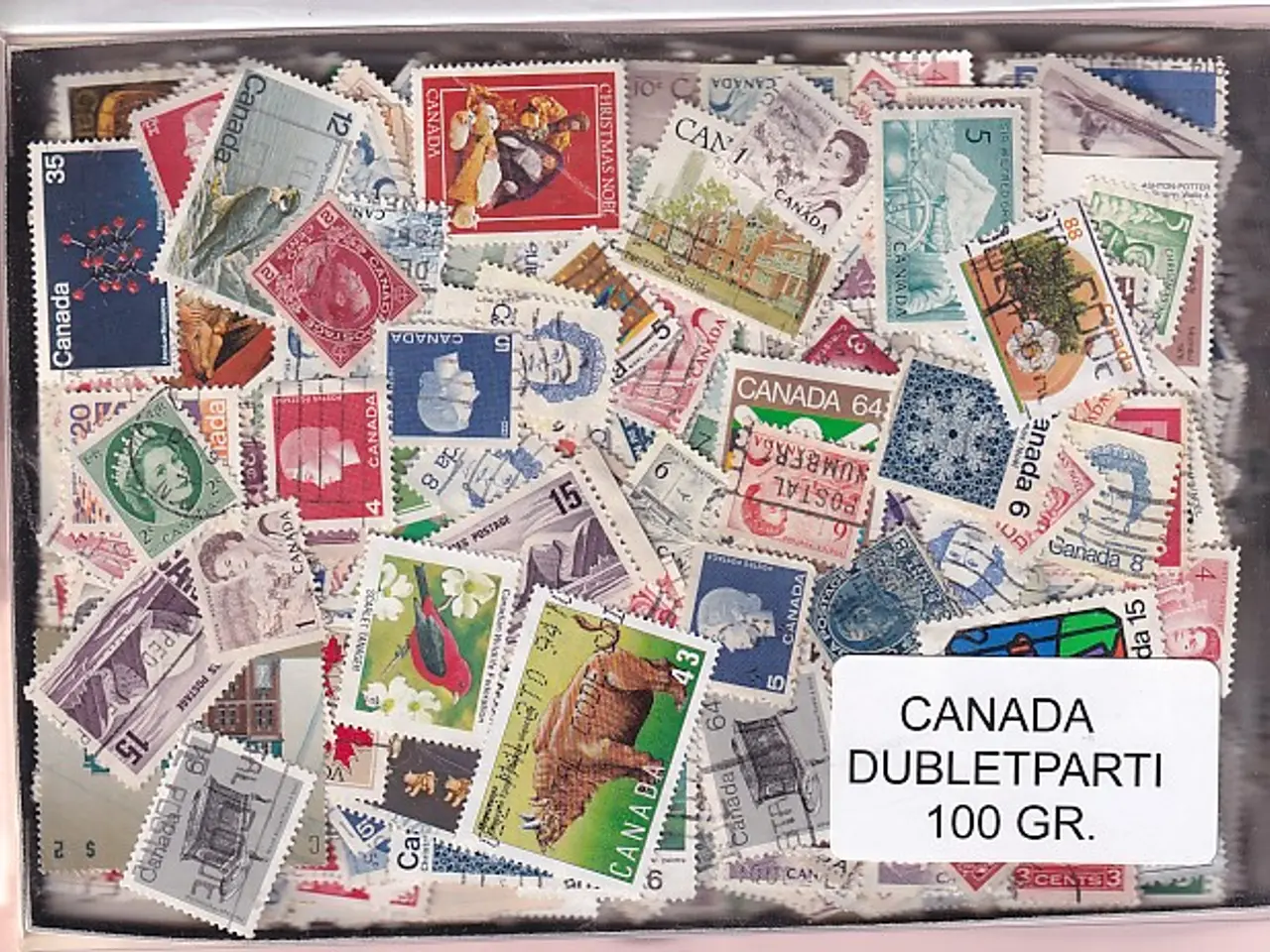 Billede 1 - Canada 100 g. Afvaskede - Dubletparti