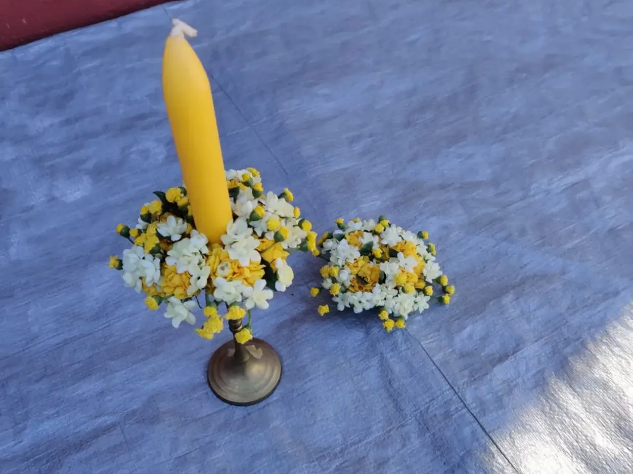 Billede 2 - PåskeBlomsterkranse