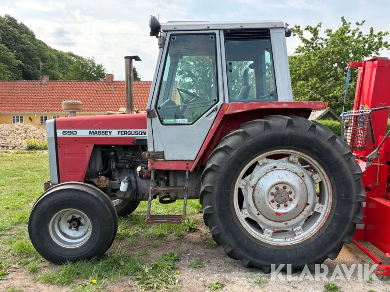 Billede 12 - Veterantraktor Massey Ferguson 690