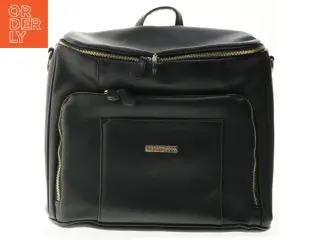 Sort skuldertaske fra Protealine (str. 38 x 35 cm)