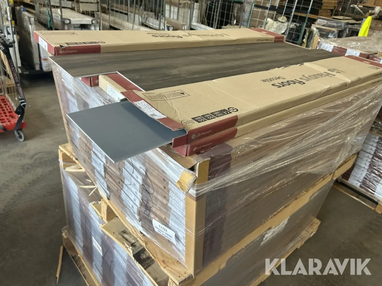 Billede 1 - LVT Gulv LG Storm Birch 261m2