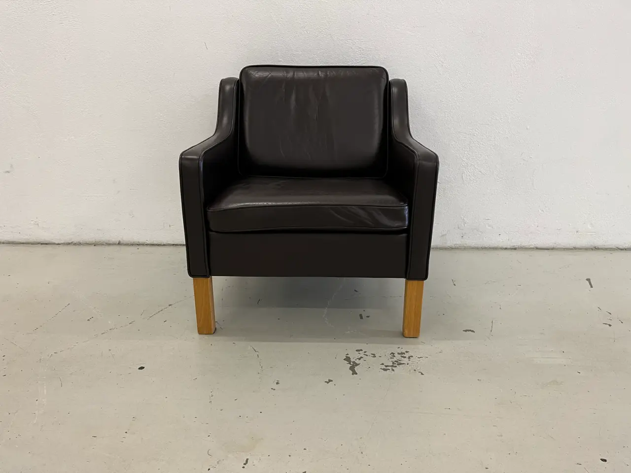 Billede 6 - Designer Mogens Hansen MH195 Loungestol Dark Brown