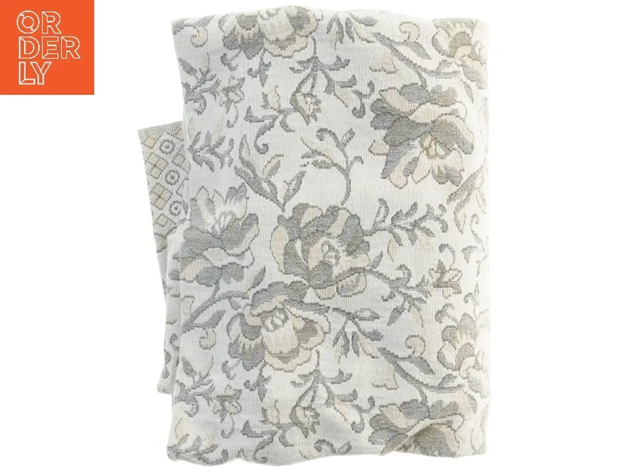 Billede 2 - Dug med blomsterdesign (str. 190x140 cm)
