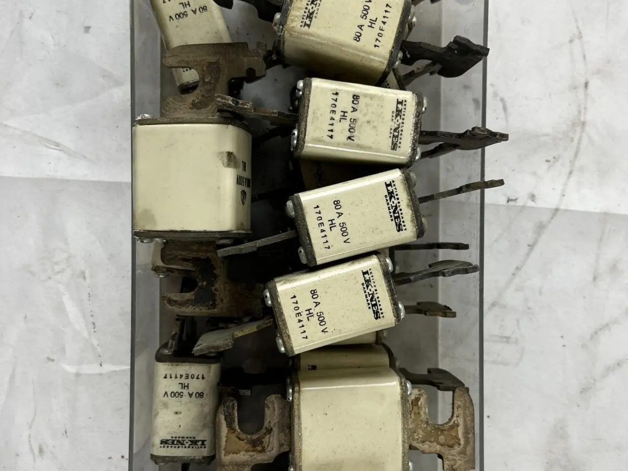 Billede 2 - Bussmann 170E4317 80A 500V HL Fuses parti Of 18–20