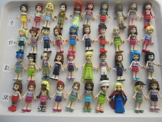 Lego friends minifigurer .