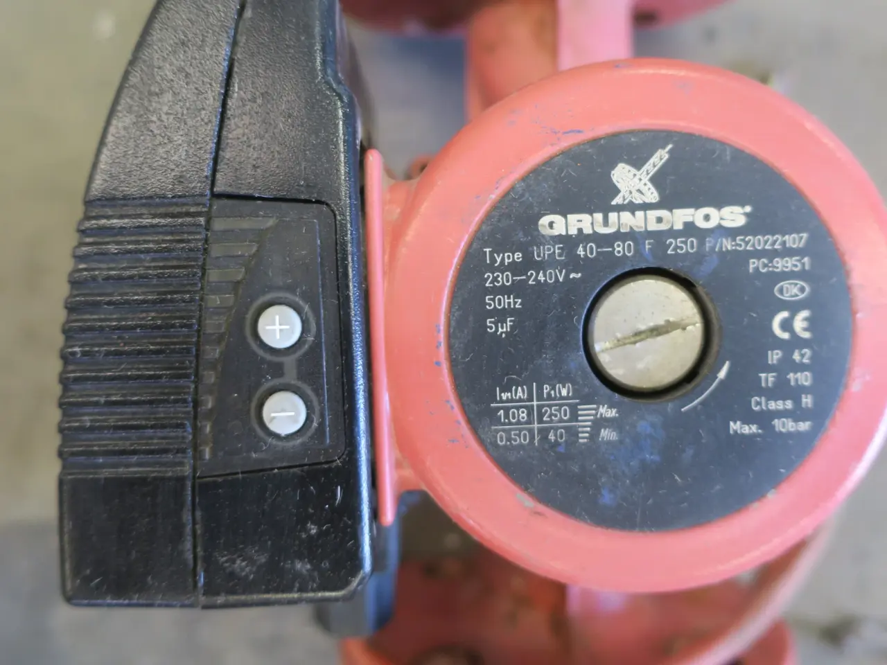 Billede 1 - Grundfos UPE 40-80 F 250 cirkulationspumpe