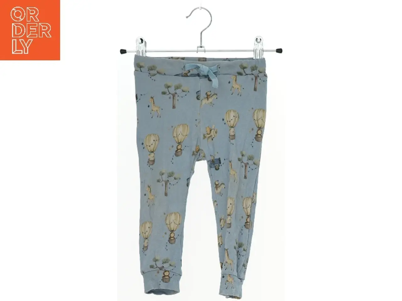 Billede 1 - Blå leggings med print fra Name It (str. 80)