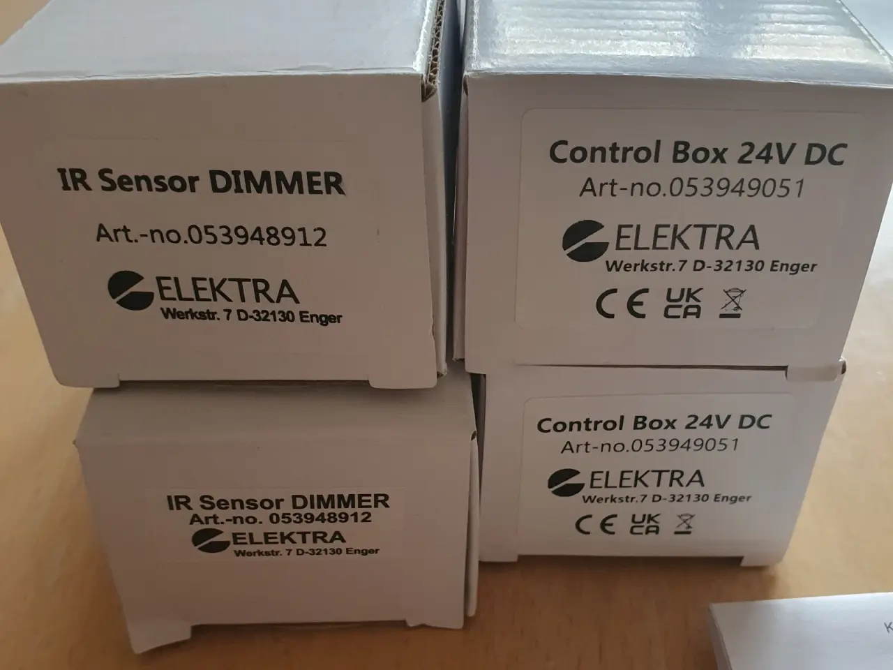 Billede 2 - Elektra control box og sensor dæmper
