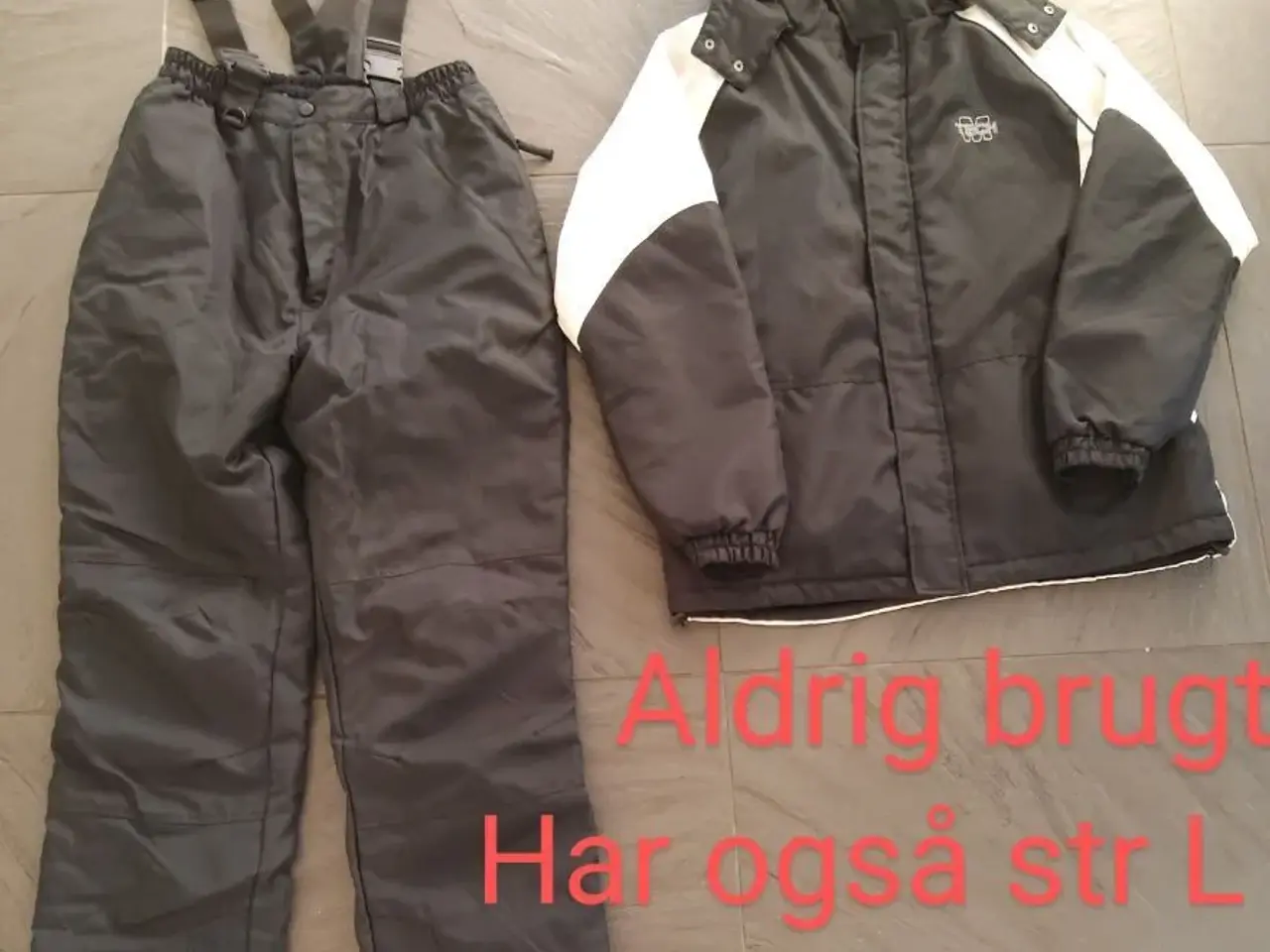 Billede 1 - Skisæt sælges str L og XL