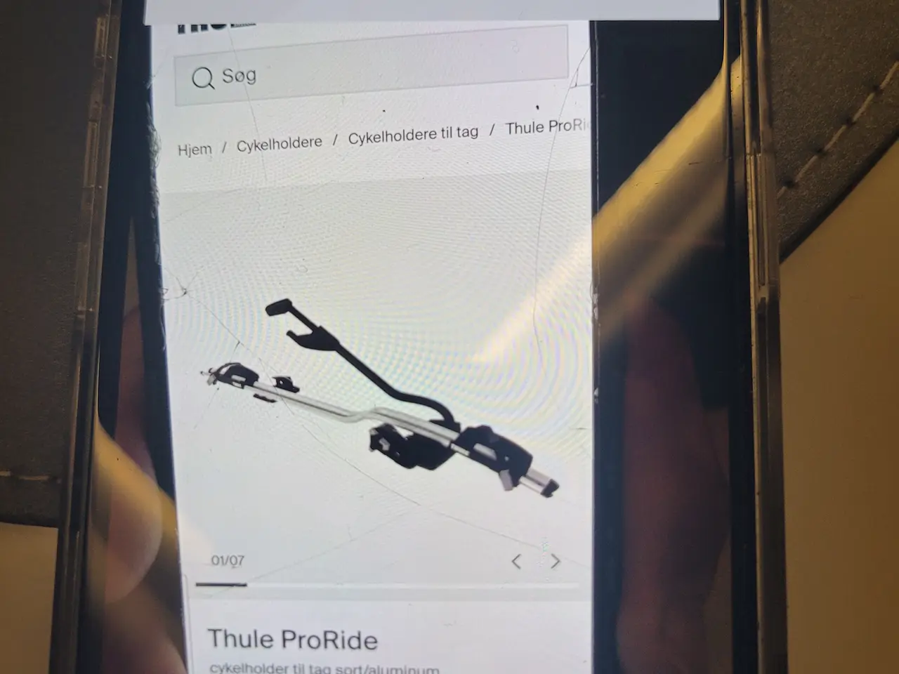 Billede 1 - Thule proride cykel holder 