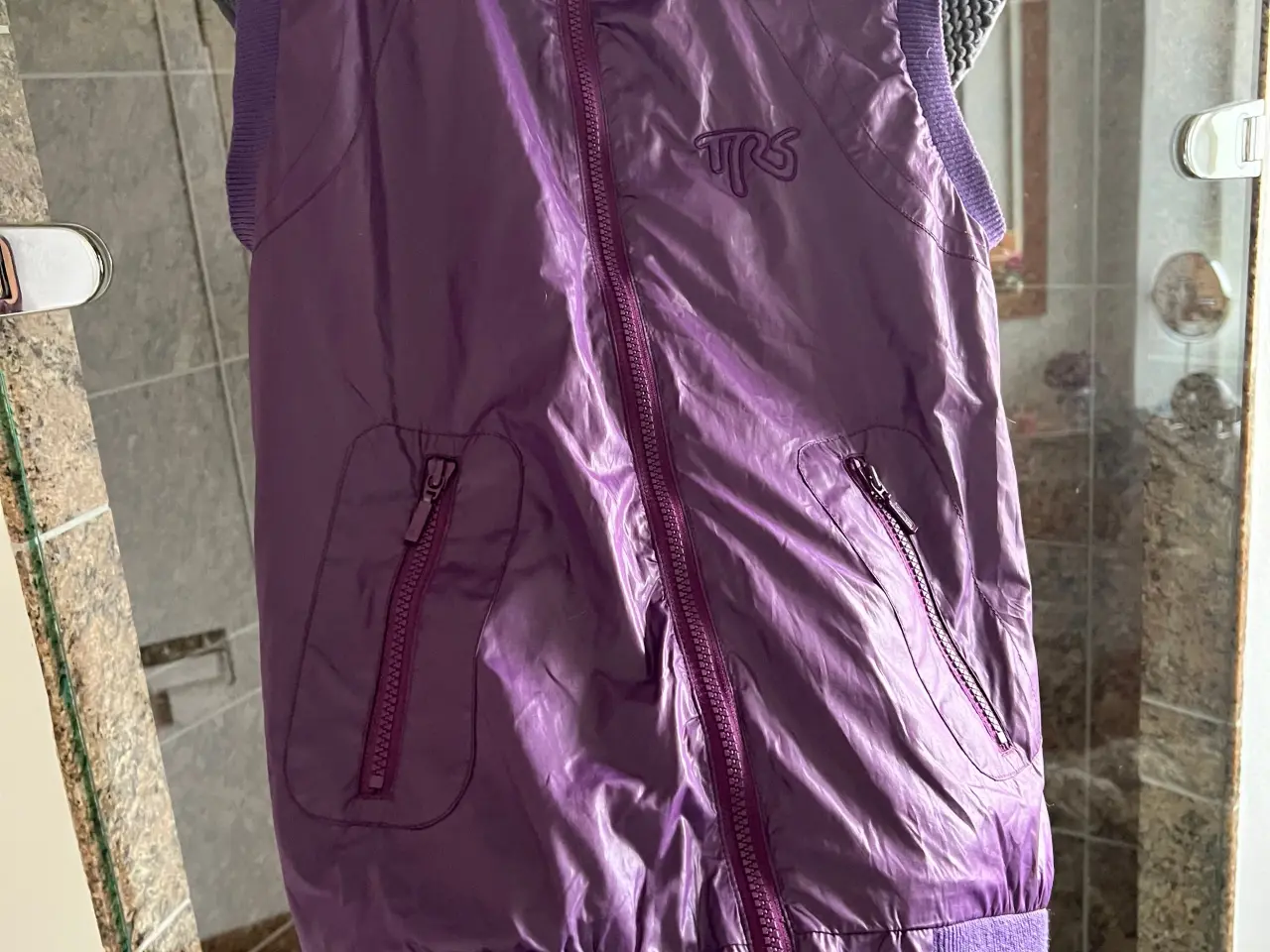 Billede 1 - Smart lilla vest str xs