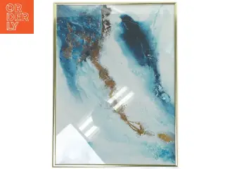 Billede med abstrakt motiv (str. 41x31 cm)