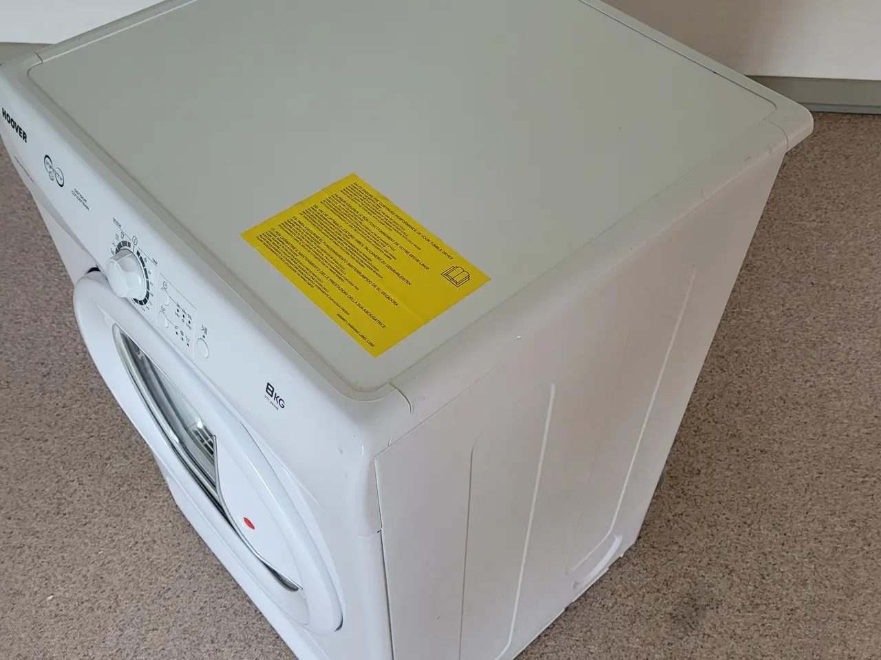 Billede 8 - Hoover kondenstørretumbler 8kg