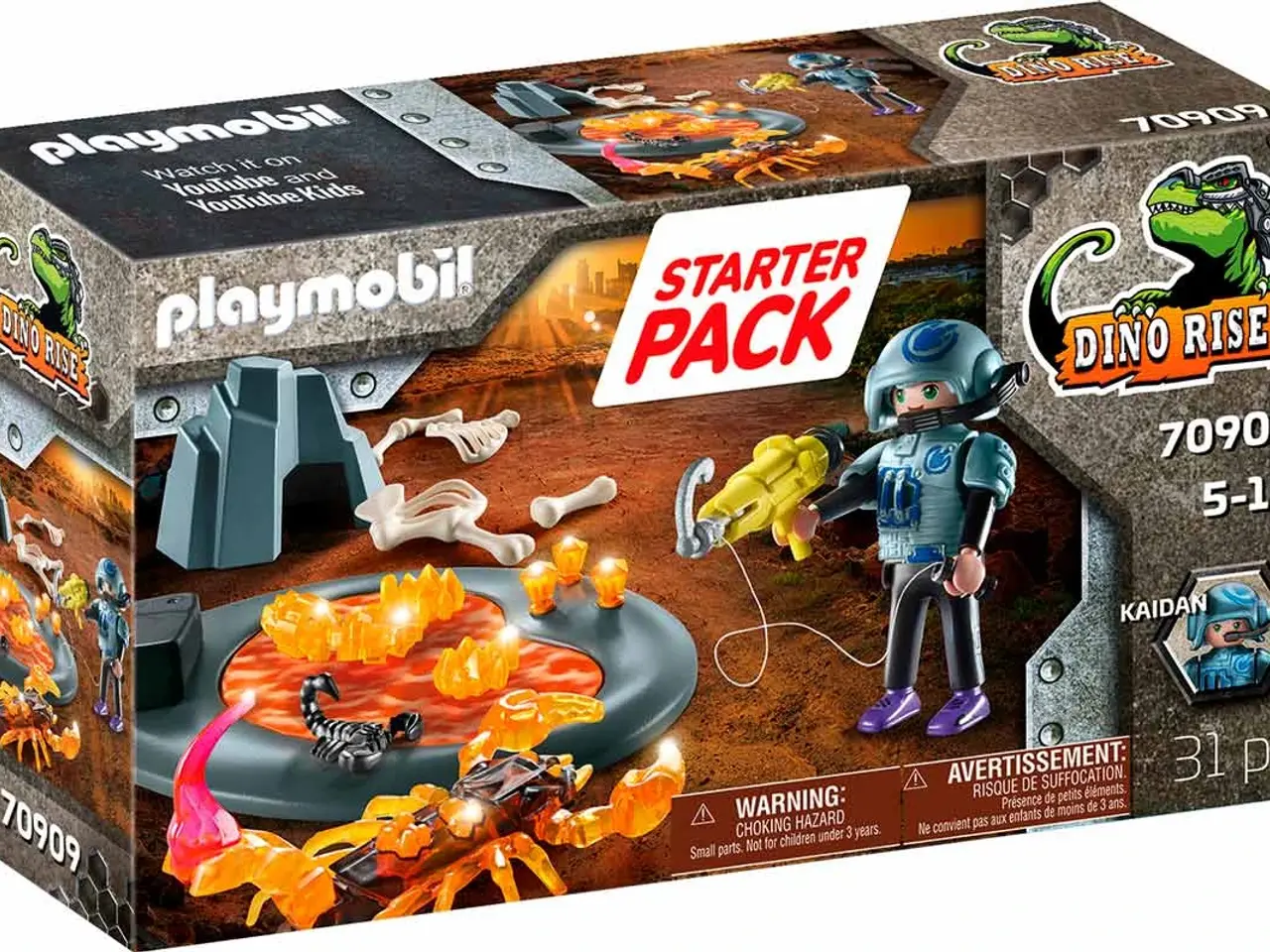 Billede 1 - 🔥 Playmobil 70909 – Dino Rise: Ildskorpionen