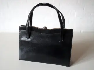 Retro håndtaske skind Bon Goût