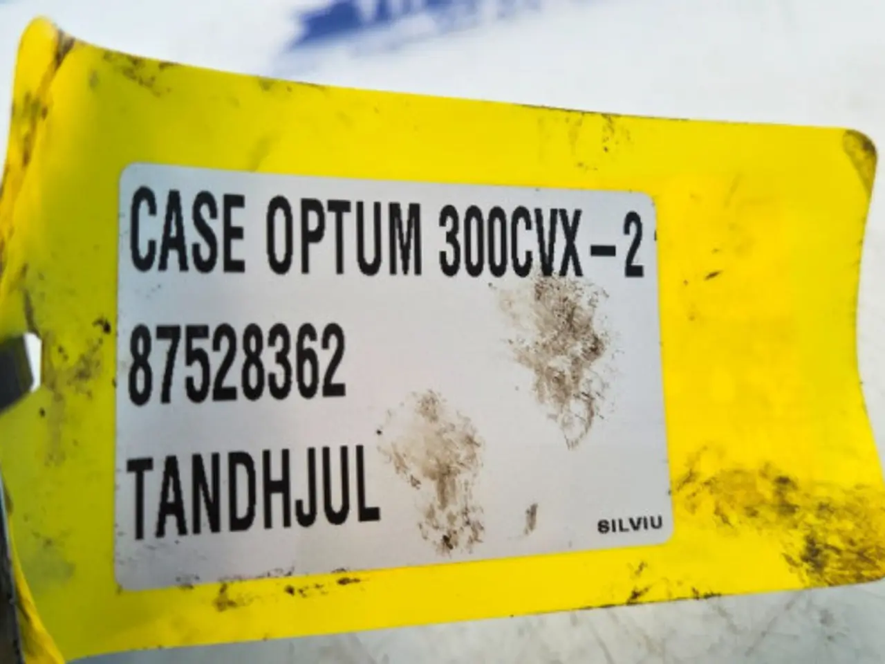 Billede 5 - Case Optum 300 Tandhjul 87528362