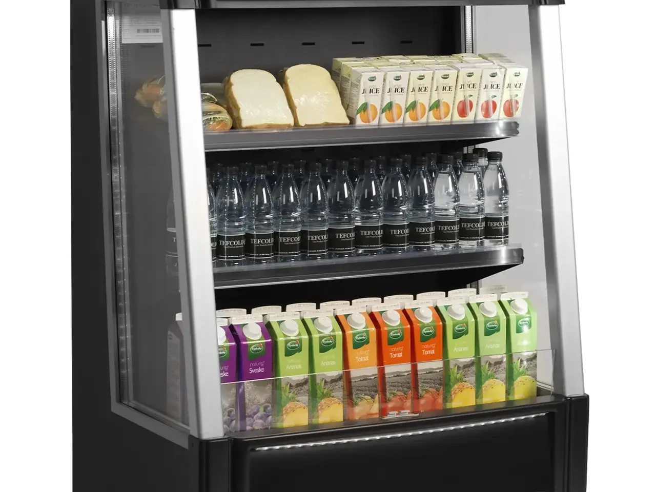 Billede 4 - Tefcold Display køler med lav åben front