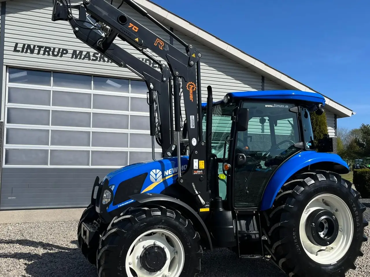 Billede 10 - New Holland TD5.75 Med frontlæsser med parallelføring, 3die funktion, euro-skifte