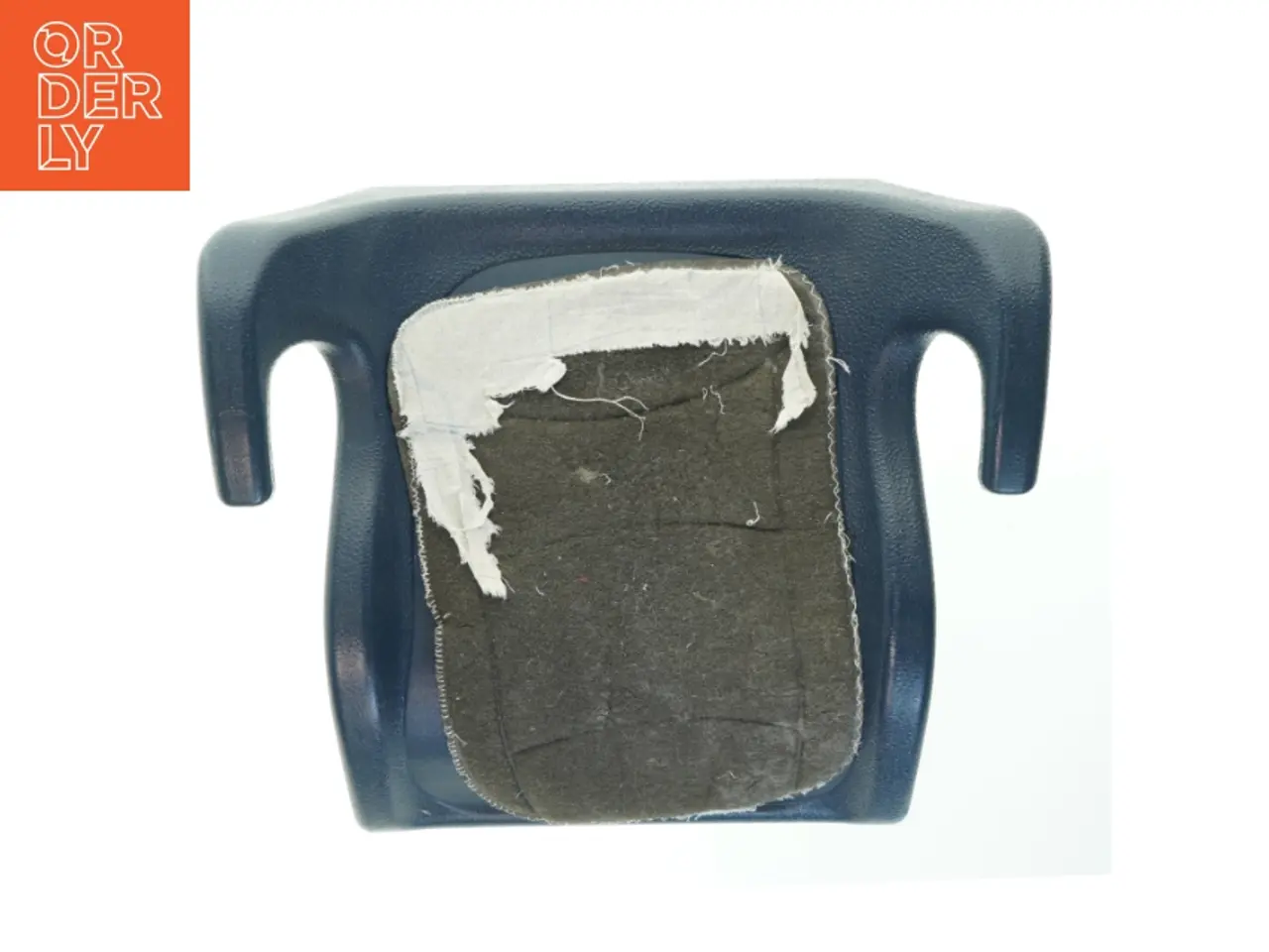 Billede 3 - Blåt booster seat med slidt polstring (str. 33x38 cm)