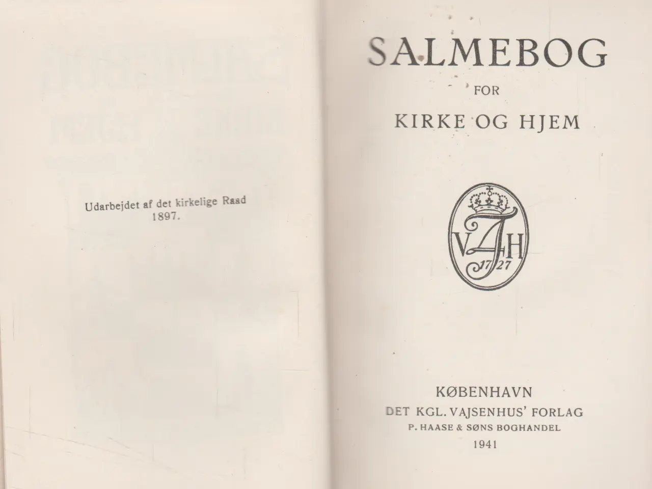 Billede 1 - Salmebog for kirke og hjem