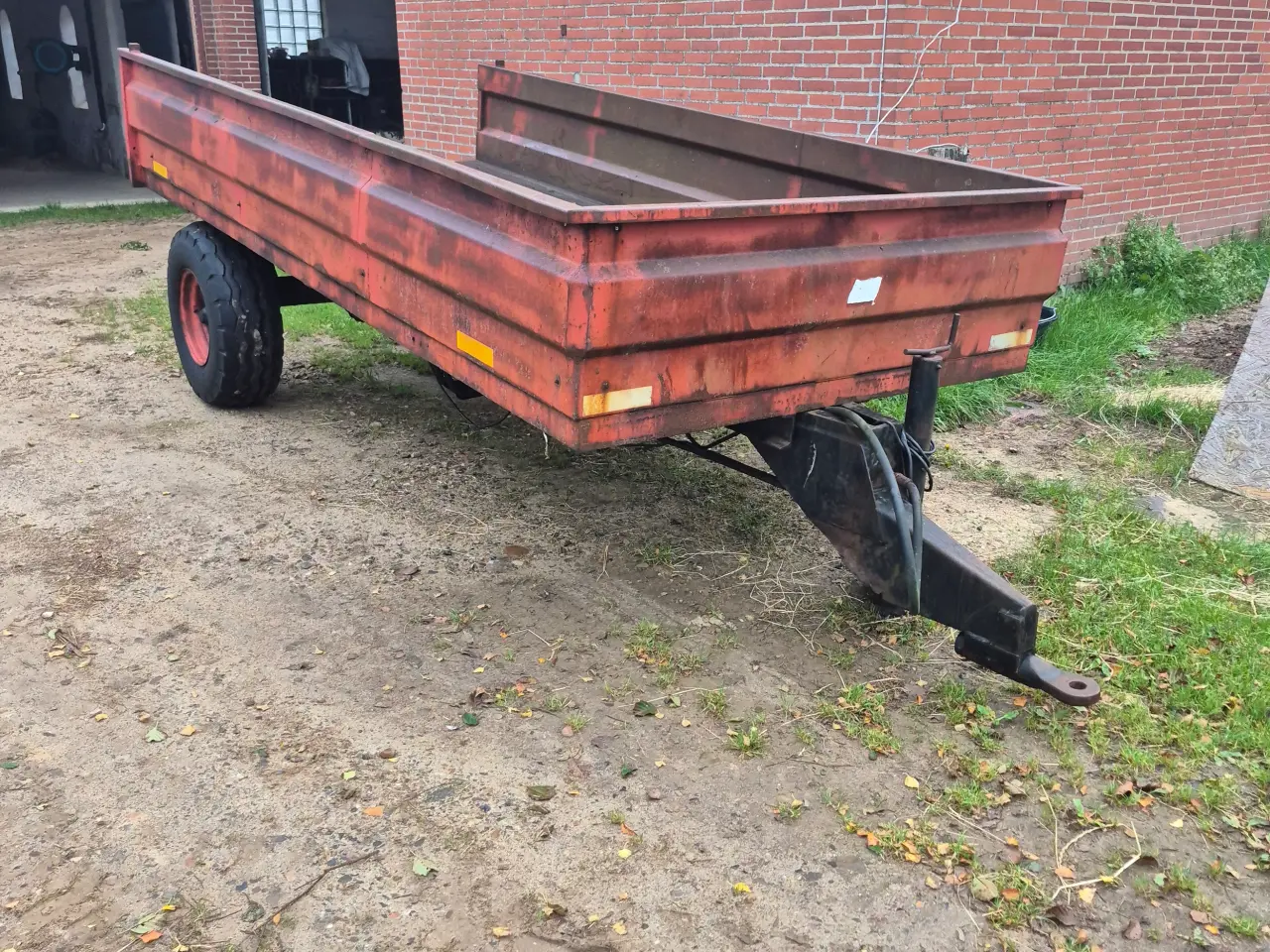 Billede 1 - Tipvogn i jern