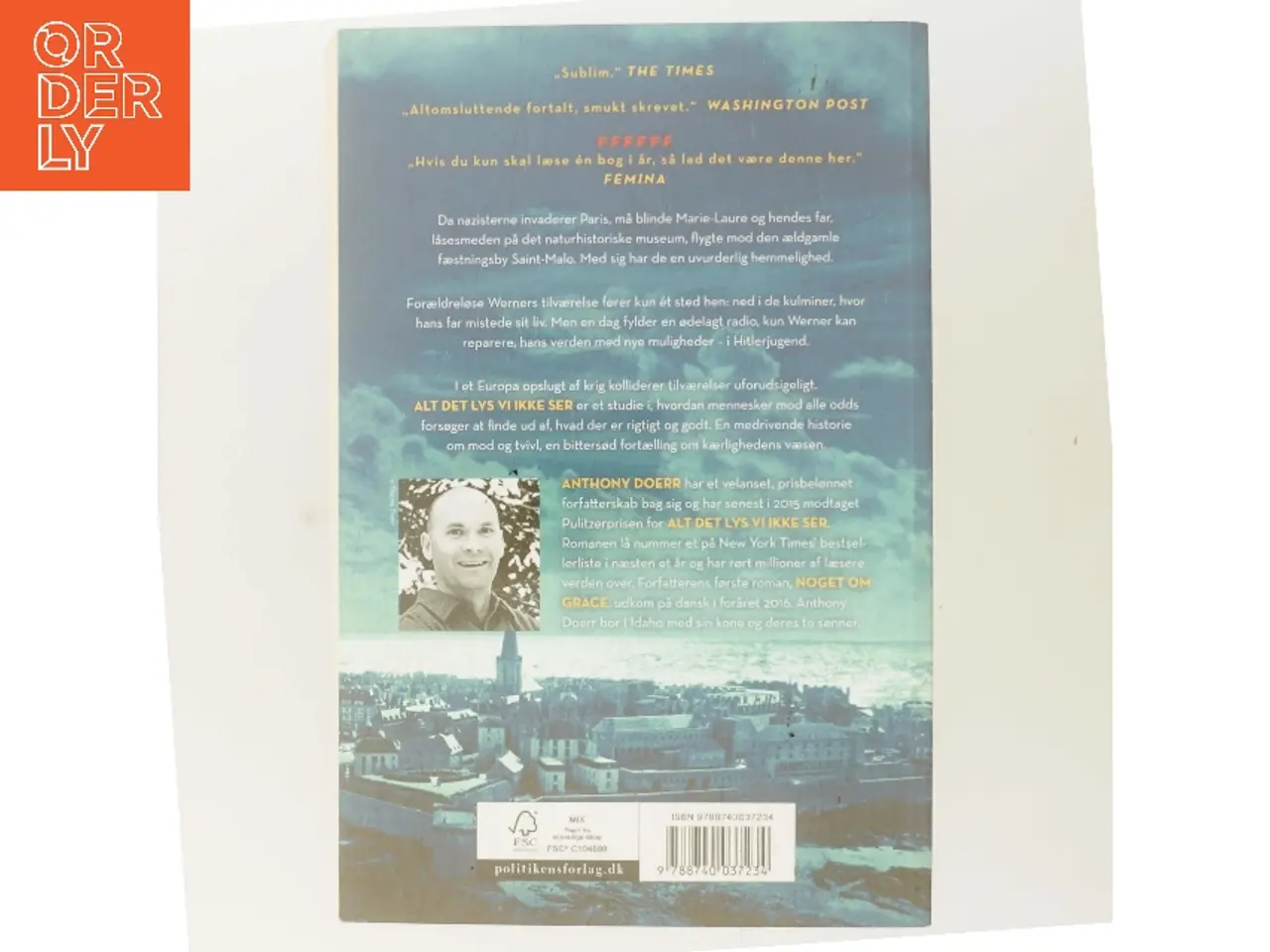 Billede 3 - Alt det lys vi ikke ser af Anthony Doerr (Bog)